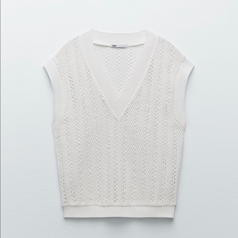 ZARA CROCHET VEST